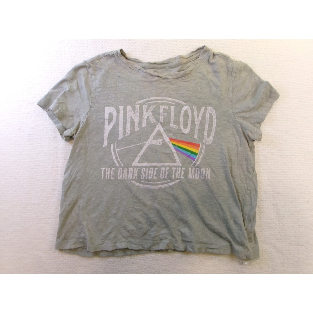 GAP Pink Floyd‎ Dark Side of the Moon Graphic T-Shirt ForeverSoft Green Small